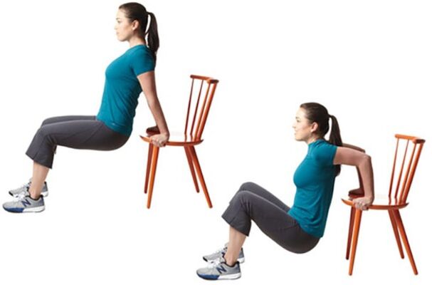 Odwrotne push -ups